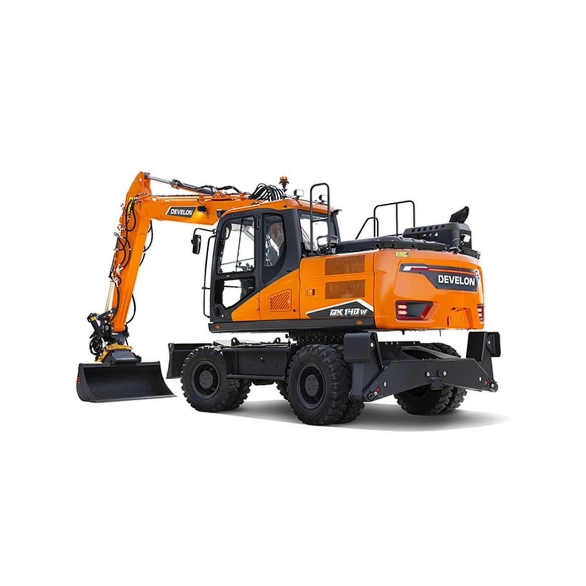 Doosan DX140W Wheeled Excavator