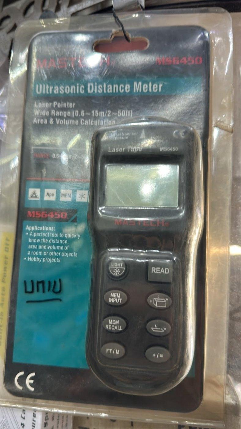 Mastech MS6450 Ultrasonic Distance Meter