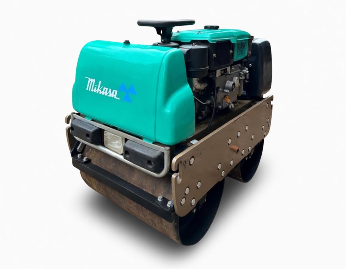 Mikasa Walk Behind Double Drum Vibratory Roller