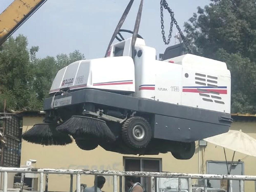 Used Dulevo Futura 1100 EH Ride On Sweeper