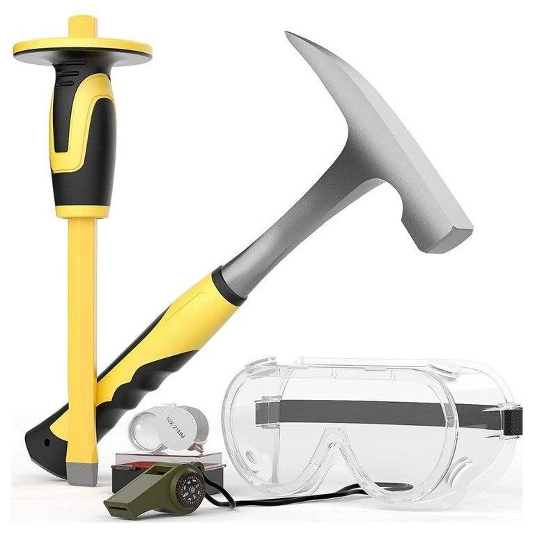 Geological Hammer & Hand Lens